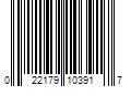 Barcode Image for UPC code 022179103917