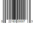 Barcode Image for UPC code 022183000073