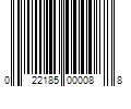 Barcode Image for UPC code 022185000088