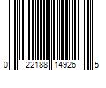 Barcode Image for UPC code 022188149265