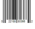 Barcode Image for UPC code 022188803662