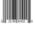 Barcode Image for UPC code 022188804225