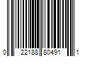 Barcode Image for UPC code 022188804911