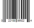 Barcode Image for UPC code 022188869224