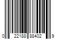 Barcode Image for UPC code 022188884029