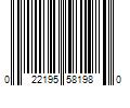 Barcode Image for UPC code 022195581980