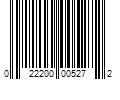 Barcode Image for UPC code 022200005272