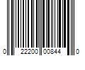 Barcode Image for UPC code 022200008440