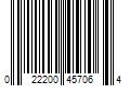 Barcode Image for UPC code 022200457064