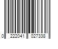 Barcode Image for UPC code 0222041027338