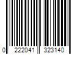 Barcode Image for UPC code 0222041323140