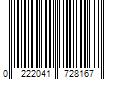 Barcode Image for UPC code 0222041728167