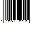 Barcode Image for UPC code 0222041926112