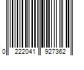 Barcode Image for UPC code 0222041927362