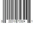 Barcode Image for UPC code 022210723241