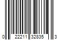 Barcode Image for UPC code 022211328353