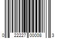 Barcode Image for UPC code 022227000083