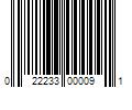 Barcode Image for UPC code 022233000091