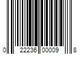 Barcode Image for UPC code 022236000098