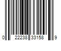 Barcode Image for UPC code 022238331589