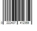 Barcode Image for UPC code 0222437412359