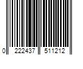 Barcode Image for UPC code 0222437511212