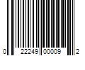 Barcode Image for UPC code 022249000092