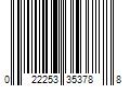 Barcode Image for UPC code 022253353788