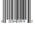 Barcode Image for UPC code 022254055162