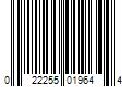 Barcode Image for UPC code 022255019644