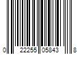 Barcode Image for UPC code 022255058438