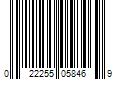 Barcode Image for UPC code 022255058469