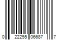 Barcode Image for UPC code 022255066877