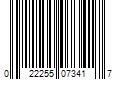 Barcode Image for UPC code 022255073417