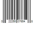 Barcode Image for UPC code 022255076548