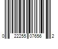 Barcode Image for UPC code 022255076562