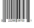 Barcode Image for UPC code 022255097031