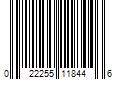 Barcode Image for UPC code 022255118446