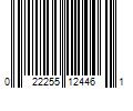 Barcode Image for UPC code 022255124461