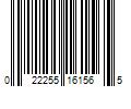 Barcode Image for UPC code 022255161565