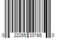 Barcode Image for UPC code 022255207850