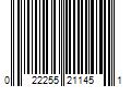 Barcode Image for UPC code 022255211451