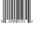 Barcode Image for UPC code 022255212724