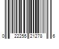 Barcode Image for UPC code 022255212786