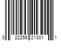 Barcode Image for UPC code 022255213011