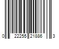 Barcode Image for UPC code 022255218863