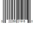 Barcode Image for UPC code 022255219150