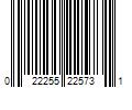 Barcode Image for UPC code 022255225731