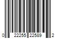 Barcode Image for UPC code 022255225892