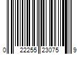 Barcode Image for UPC code 022255230759